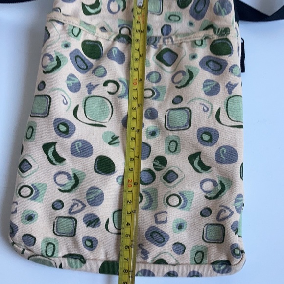 Kavu tan lavender mint green multi-color adjustable strap crossbody purse - Picture 9 of 13